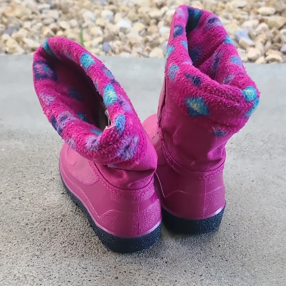 Pink Kids Boots